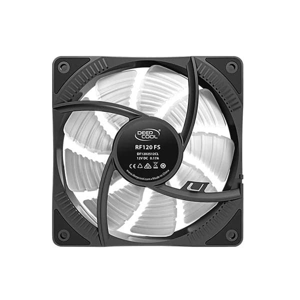 DEEPCOOL RF120 FS 120mm RGB Cabinet Fan (Black) (Triple Pack) - 4