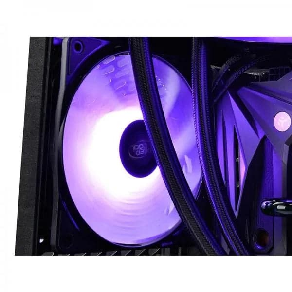 DEEPCOOL RF120 120mm RGB Cabinet Fan (Black) (Single Pack) - 4