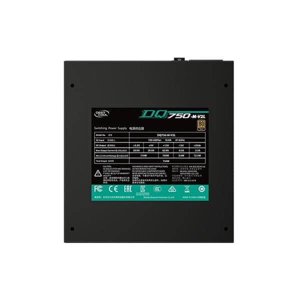 DEEPCOOL DQ750-M-V2L 80+ Gold Fully Modular Power Supply (750 W) - 5