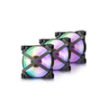 DEEPCOOL MF120 GT 120mm ARGB Cabinet Fan (Black) (Triple Pack)