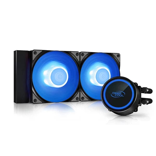 DEEPCOOL Gammaxx L240 ARGB 240mm CPU Liquid Cooler (Black) - 2