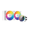 DEEPCOOL Gammaxx L240 ARGB 240mm CPU Liquid Cooler (White)