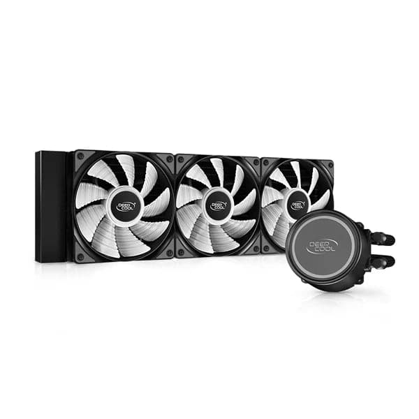 DEEPCOOL Gammaxx L360 ARGB 360mm CPU Liquid Cooler (Black) - 2