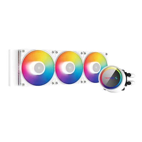 DEEPCOOL Gammaxx L360 ARGB 360mm CPU Liquid Cooler (White)