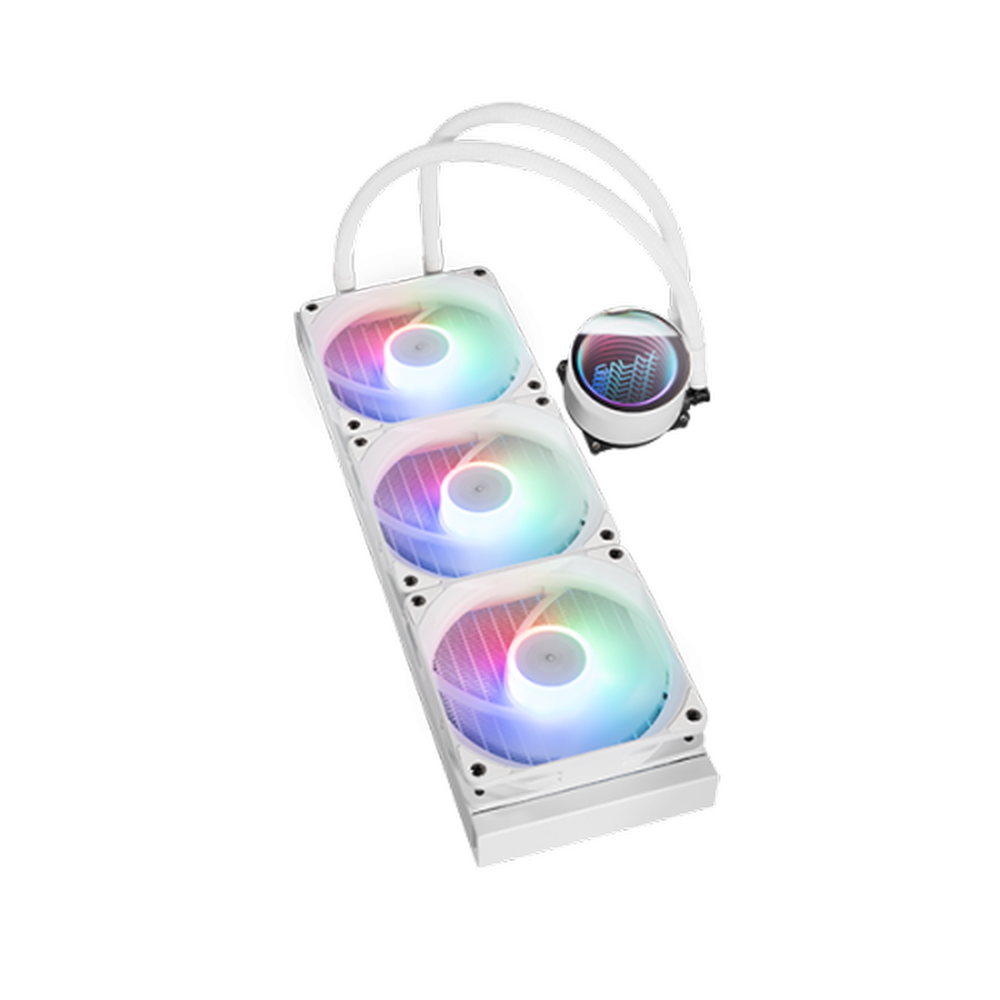GALAX Hydro Vortex 360R ARGB AIO Liquid Cooler (White) - 5