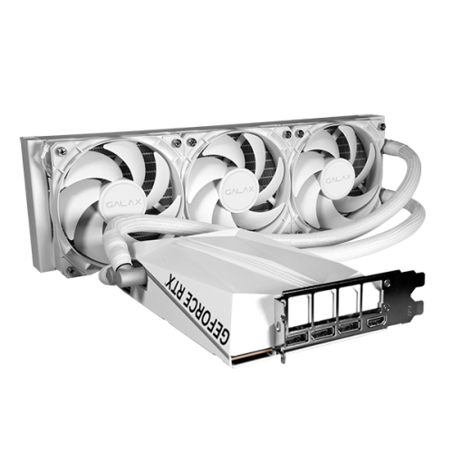GALAX GeForce RTX 4090 Hydro White 24GB Nvidia Graphic Card - 3