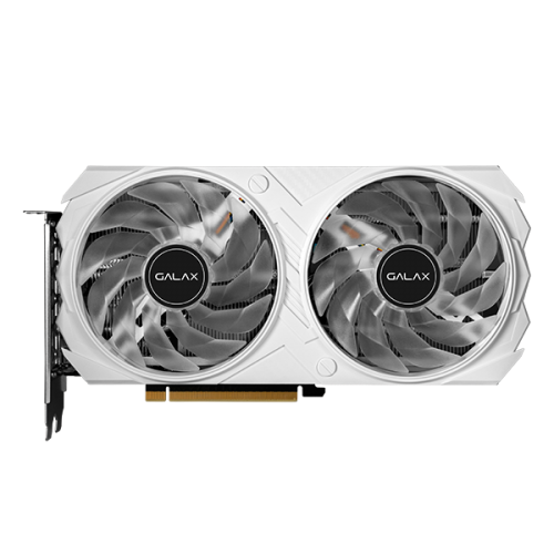 GALAX GeForce RTX 4060 Ti EX (1-Click OC) White 8GB Nvidia Graphic Card - 3