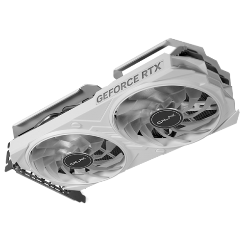 GALAX GeForce RTX 4060 EX White (1-Click OC) Nvidia Graphic Card - 3