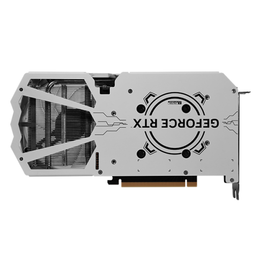 GALAX GeForce RTX 4060 EX White (1-Click OC) Nvidia Graphic Card - 5