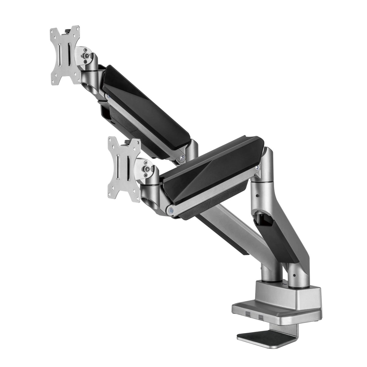 Dual Monitor Heavy Duty Gas Spring Arm Desk Mount (for 13–35″ Monitor/ 15kg per monitor) — image 3
