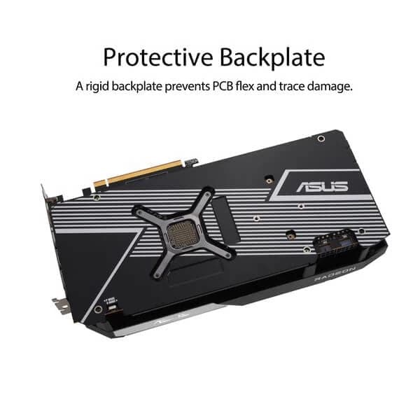 ASUS Dual Radeon RX 6700 XT OC 12GB AMD Graphic Card - 5