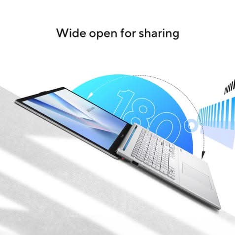 ASUS Vivobook Go 15 E1504FA-BQ2113WS, Ryzen 5 40, 16GB, 512GB SSD, AMD Radeon Graphics, 15.6 inch FHD, Windows 11 Home, Office Home 2024 with M365 Basic, 1 Year, Silver – TechCure India
