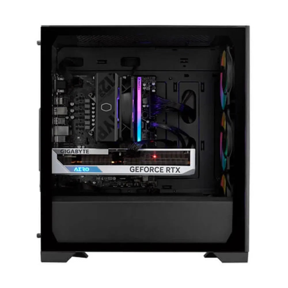 COOLER MASTER Elite 301 ARGB MATX Mini Tower Cabinet (Black) - 2