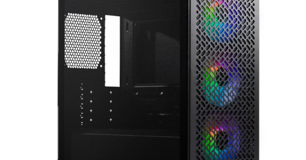 Cooler Master Elite 302 ARGB Cabinet - Black – TechCure India