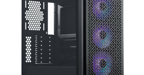 Cooler Master Elite 502 ARGB Cabinet - Black – TechCure India