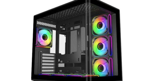 Cooler Master Elite 600 ARGB Cabinet - Black – TechCure India