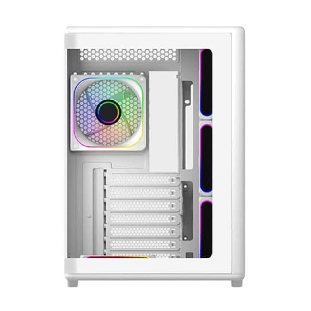 COOLER MASTER Elite 600 ARGB ATX Mid Tower Cabinet ( White ) - 2
