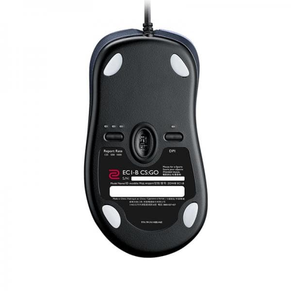 BENQ Zowie EC1-B CS:GO Wired Ergonomic Gaming Mouse ( EC1-B-CS-GO ) ( 3200DPI / 5 Macro Buttons ) ( Black ) - 6
