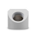 EK-Quantum Torque - 45° Female to Female Static Adapter Fitting - Satin Titanium