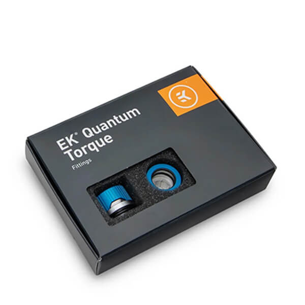 EK-Quantum Torque 6 Pack HDC 14 - Blue Special Edition (10mm ID / 14mm OD - G1/4 - Hard Tube Compression… – TechCure India