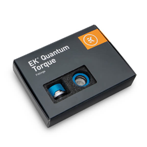 EK-Quantum Torque 6 Pack HDC 16 - Blue Special Edition (12mm ID / 16mm OD - G1/4 - Hard Tube Compression… – TechCure India