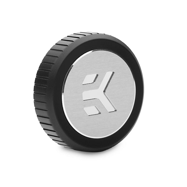 EK-Quantum Torque - Stop Plug With Badge - Satin Black – Model 3831109826294 – TechCure India