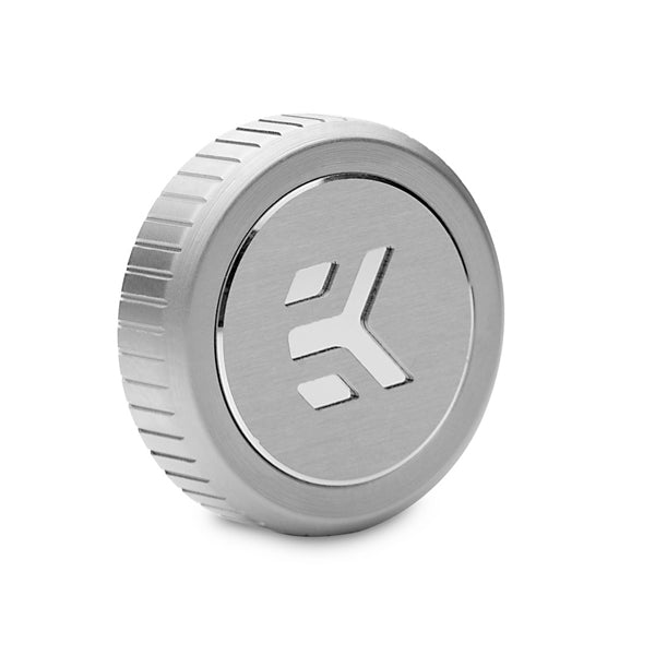 EK-Quantum Torque - Stop Plug With Badge - Satin Titanium – Model 3831109828762 – TechCure India