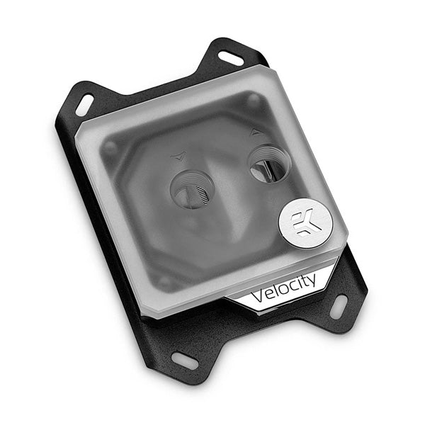 EK-Quantum Velocity D-RGB - AMD Nickel + Frosted Plexi – TechCure India