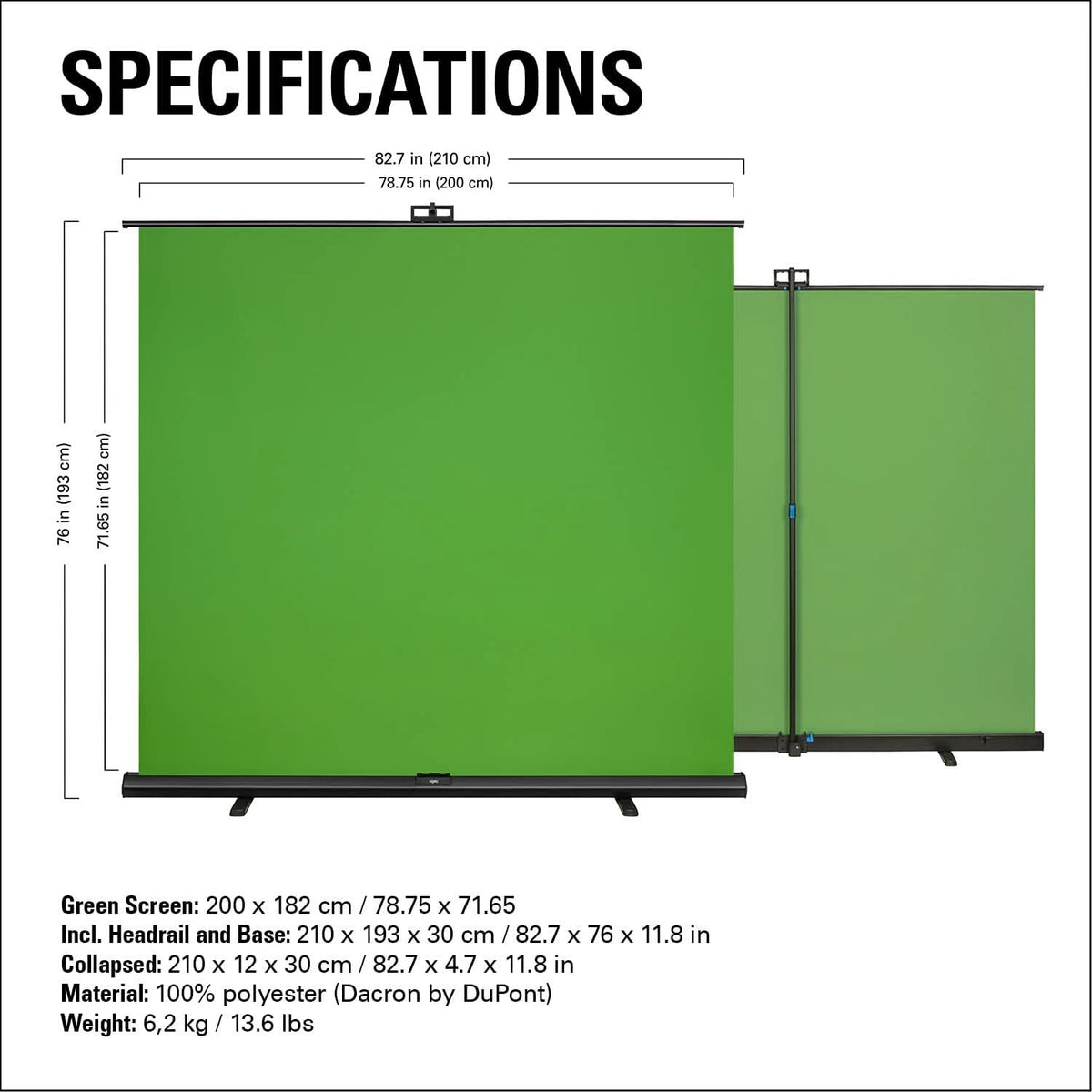 Elgato Green Screen Xl - Extra Wide 10GBG9901 – photo 4 – TechCure India