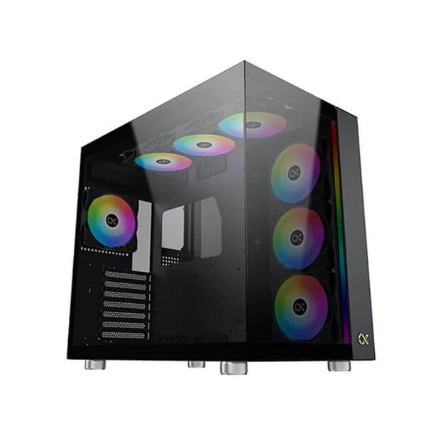 Xigmatek Aqua Ultra ARGB (E-ATX) Mid Tower Cabinet (Black) – TechCure India