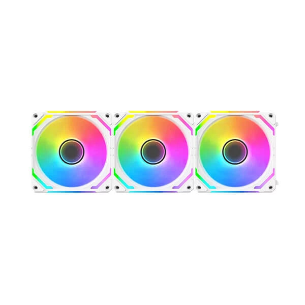 Xigmatek Starlink Ultra Arctic 120mm ARGB Cabinet Fan (Triple Pack) – TechCure India