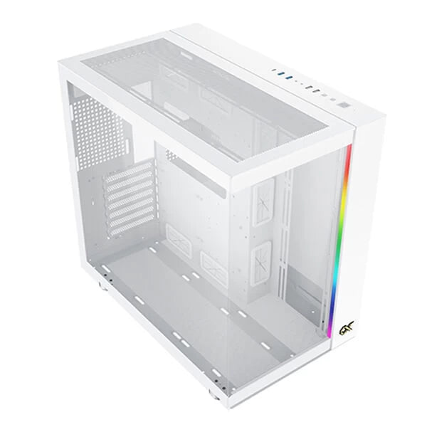 Xigmatek Aqua Ultra Air Arctic ARGB (E-ATX) Mid Tower Cabinet (White) – TechCure India