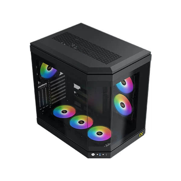 Xigmatek Cubi (E-ATX) Mid Tower Cabinet (Black) – TechCure India