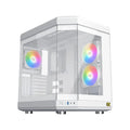 Xigmatek Cubi Arctic (E-ATX) Mid Tower Cabinet (White) – TechCure India