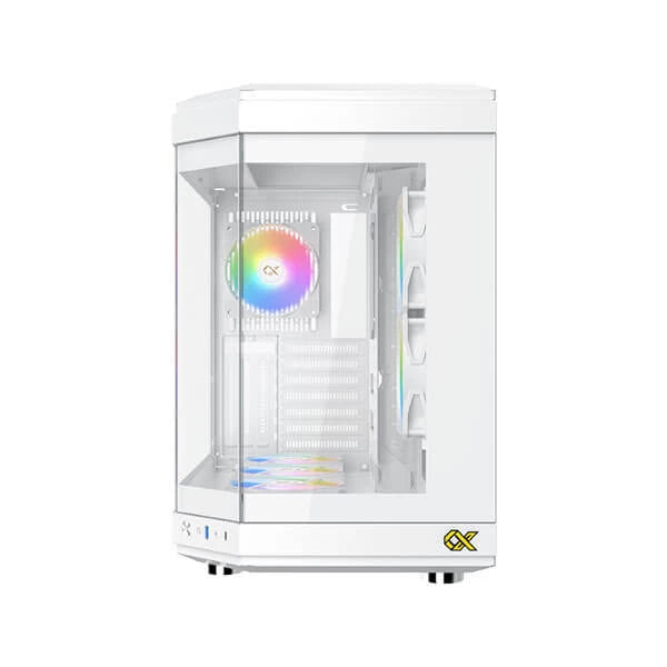Xigmatek Cubi Arctic (E-ATX) Mid Tower Cabinet (White) – TechCure India