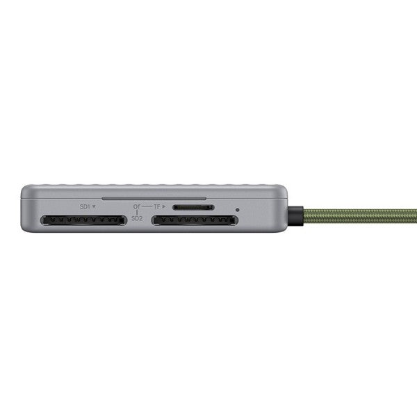 Ugreen CM868 USB-C Card Reader, 2xSD 1xTF 170MB/s (gray) – TechCure India