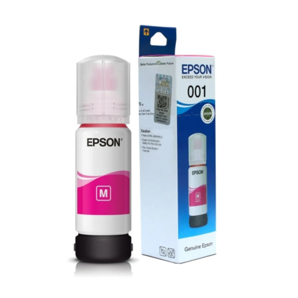 Epson 001 Ink Bottle - Magenta – TechCure India