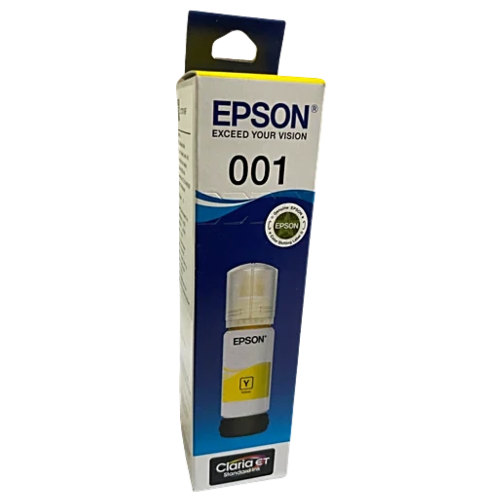 Epson 001 Ink Bottle - Yellow – TechCure India