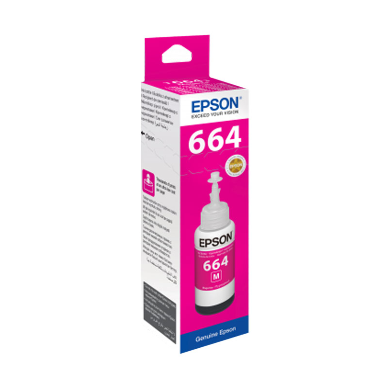 Epson T6643 Magenta – Model C13T6643 – TechCure India