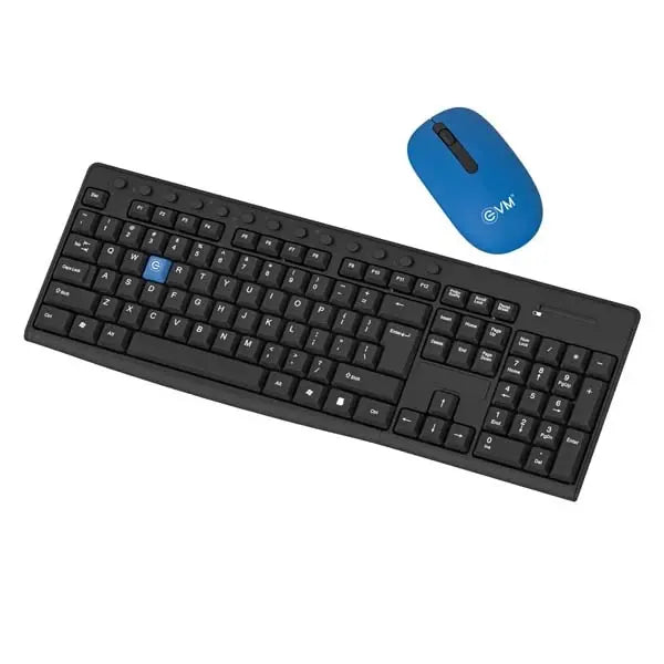 EVM Enkey WiFi Keyboard and Mouse Combo (WLKM-3W042) – TechCure India