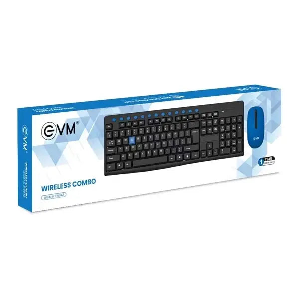 EVM Enkey WiFi Keyboard and Mouse Combo (WLKM-3W042) – TechCure India