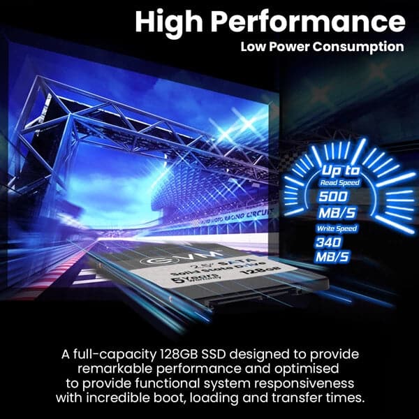 EVM 128GB 2.5 SATA SATA 3 Internal Solid State Drive (SSD) - 2