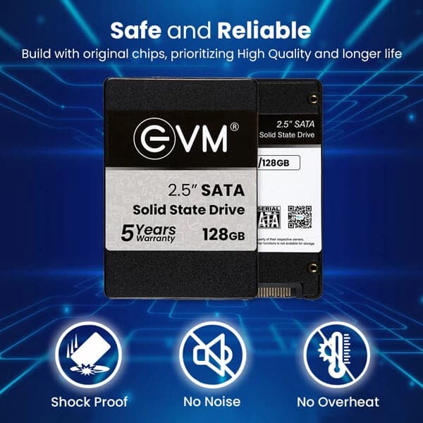 EVM 128GB 2.5 SATA SATA 3 Internal Solid State Drive (SSD) - 4