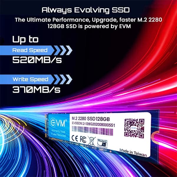 EVM 128GB M.2 SATA SATA 3 Internal Solid State Drive ( SSD ) - 4
