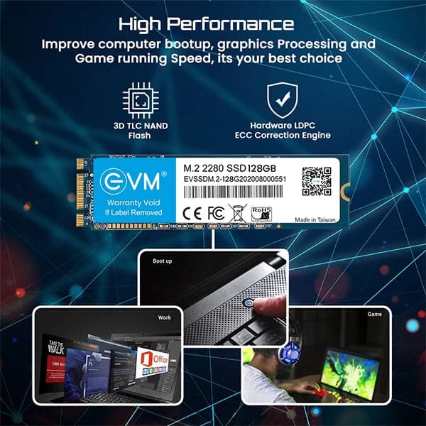 EVM 128GB M.2 SATA SATA 3 Internal Solid State Drive ( SSD ) - 5