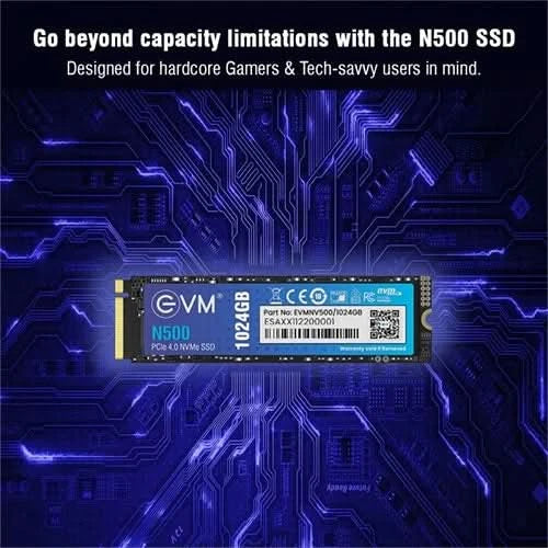 EVM N500 1024GB NVMe Gen4 SSD EVMNV500/1024GB – TechCure India