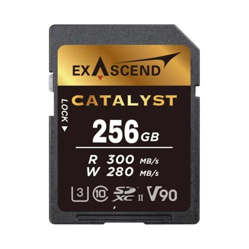 Exascend 256GB Catalyst UHS-I SDXC Memory Card EX256GSDU1 – TechCure India