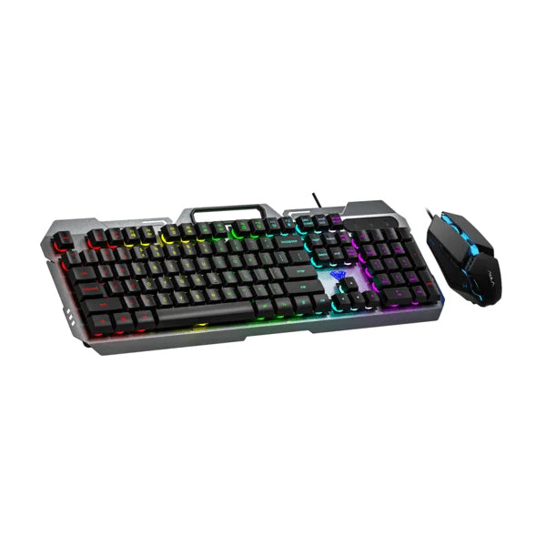 Aula F2023 Wired USB Gaming Keyboard Mouse (Black) – TechCure India