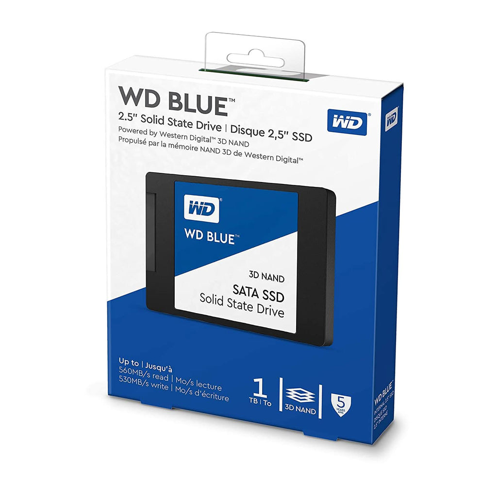 WESTERN DIGITAL BLUE 1TB SATA INTERNAL SOLID STATE DRIVE SA510 EDS100T3B0A-00AXR0 – TechCure India