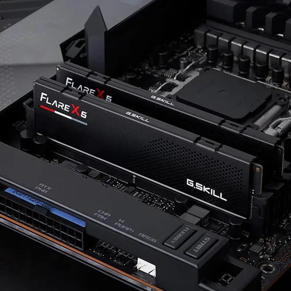 G.SKILL Flare X5 64GB ( 32GBx2 ) 6000MHz DDR5 RAM ( Black ) ( CL30 ) - 3